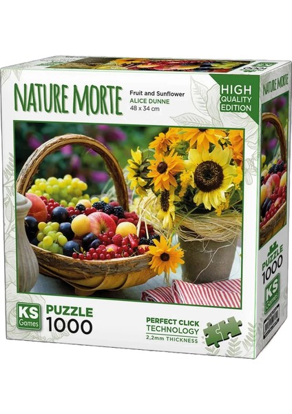 Ks Games Fruits And Sunflowers Puzzle 1000 Parça 20775
