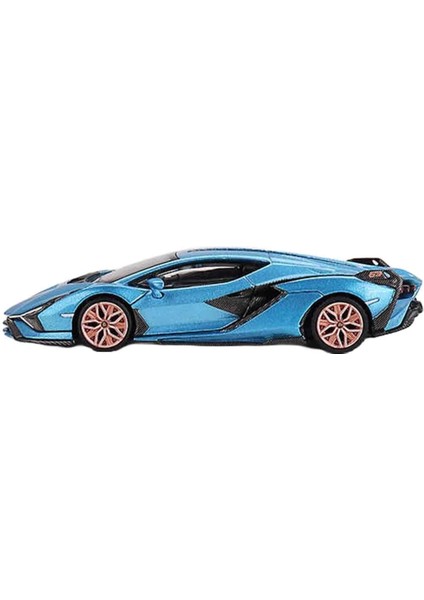 Mini Gt 1:64 Lamborghini Sian Fkp 37 Blu Aegir