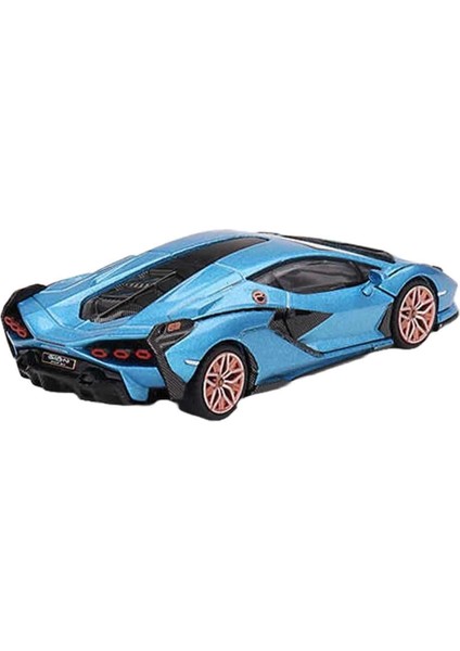 Mini Gt 1:64 Lamborghini Sian Fkp 37 Blu Aegir