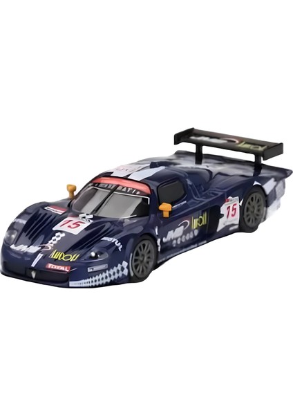 Mini Gt 1/64 Maserati MC12 Competizione 15 Jmb Racing 2008 Fıa 24HR Of Spa Koleksiyonluk Model Araba