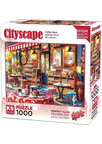 Coffee Store Puzzle 1000 Parça 20809