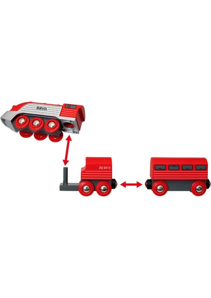 Brio Kırmızı Buharlı Tren