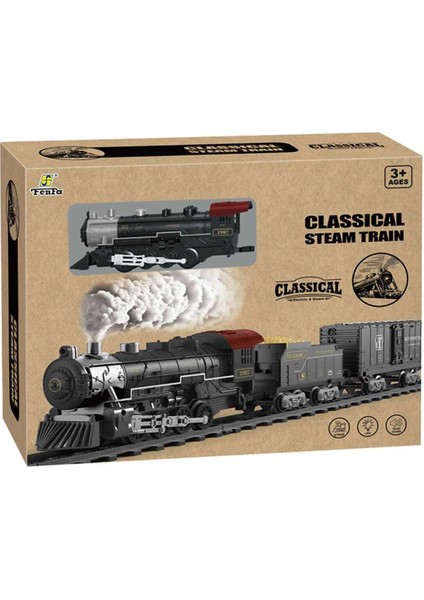 LClassic Steam Pilli Tren Seti 29 Parça 1613C modelleri