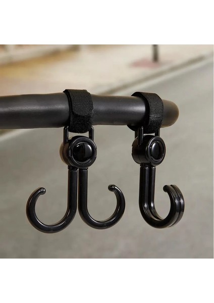 Yeni 2 Adet Bebek Arabası, Motor, Bisiklet Eşya Taşıma Aparatı Plastik Kanca (4172) modelleri