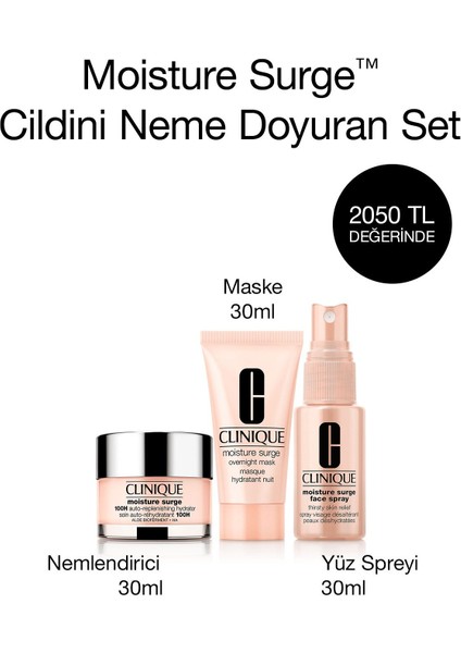 Moisture Surge Cildini Neme Doyuran Set