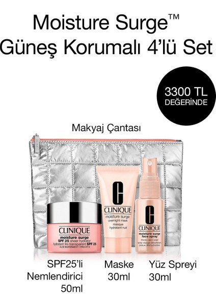 Moisture Surge Güneş Korumalı 4'lü Set