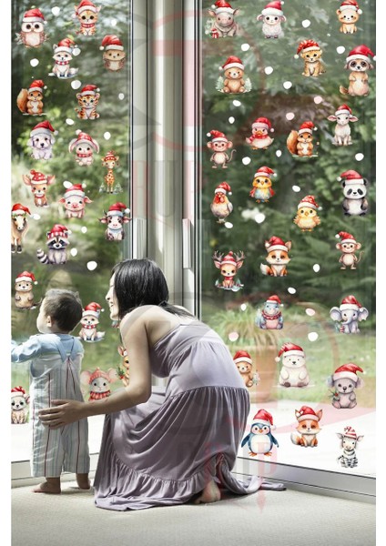 Yılbaşı Hoşgeldin 2025 Yeni Sezon Cam Kapı Duvar Sticker Setleri fiyatları