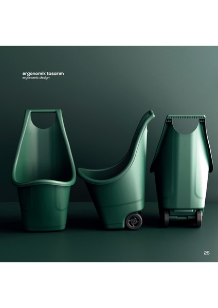 Bahçe Arabası 50 Litre - Antrasit Renk fırsatları