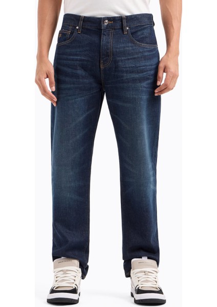 Normal Bel Slim Fit Erkek Denim Pantolon 6DZJ13 Z1ZQZ 1500