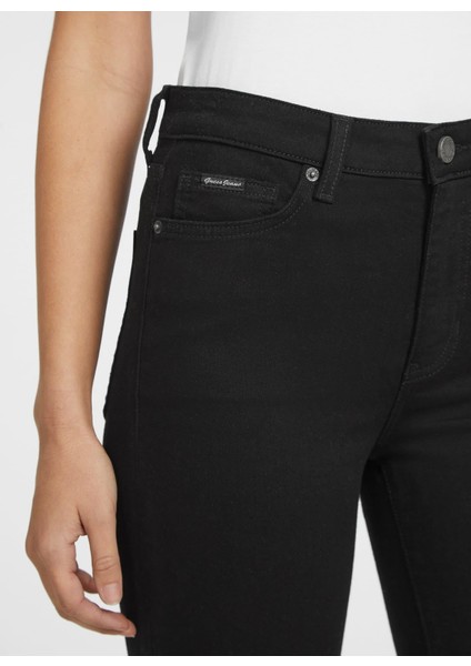 Hıgh Rıse Skı - Eco Recy Co Normal Bel Siyah Kadın Denim Pantolon Gj G05