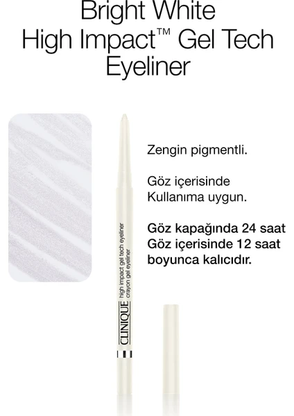 High Impact™ Gel Tech Eyeliner - Bright White