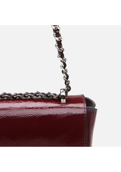 03CAH300840A780 BORDO Kadın Mini (Çapraz) Çanta modelleri