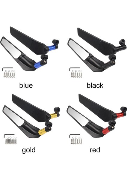 Yarasa Ayna Üniversal Alüminyum Ful Cnc Düz 8-10MM/TERS 10MM modelleri