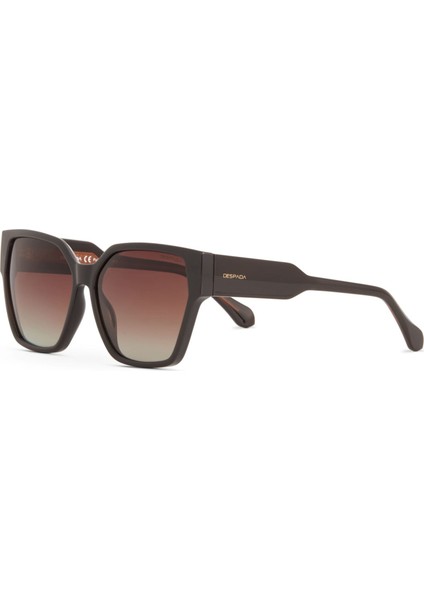 Ds 2357 C3 Kelebek Kahverengi Kadın Güneş Gözlüğü