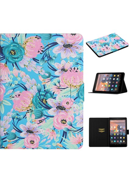 Fire Hd 8 (2020) Deri Için Tablet Kılıfı (Yurt Dışından)