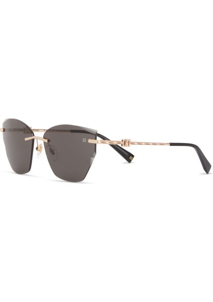 Hm 1704 C1 Cat Eye Altın - Siyah Kadın Güneş Gözlüğü