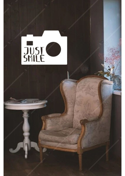 Just Smile Fotoğraf Makinesi Duvar Dekorasyonu fiyatları