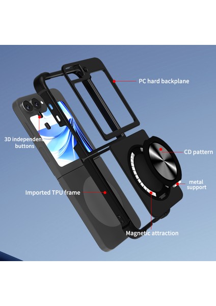 Samsung Galaxy Z Flip 6 Telefon Kılıfı (Yurt Dışından)