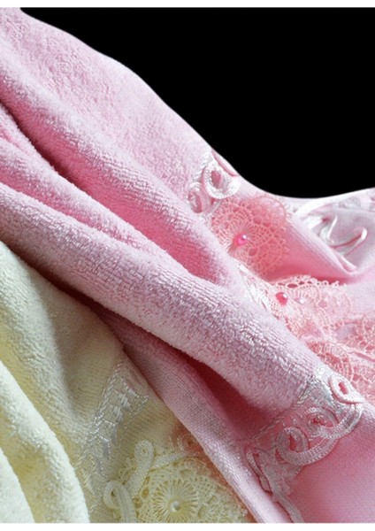 4'lü Dantelli Güpürlü Iğne Oyası %100 Pamuklu 50X90CM El ve Yüz Havlu Seti indirimleri