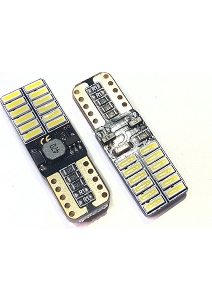 Fiat Punto Plaka Aydınlatma Seti LED Ampul Femex T10 Beyaz LED