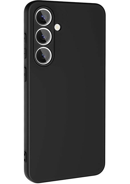 Samsung Galaxy S24 Fe Kılıf Lansman İçi Kadife Silikon + Ekran Koruyucu