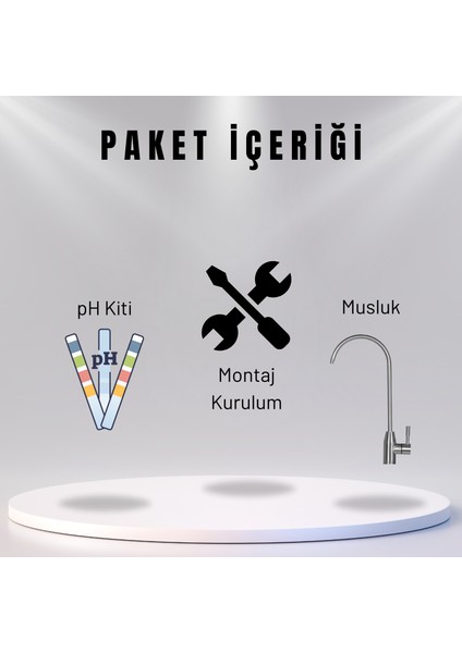 Çinko & Bakır Mineralli Canlı Su Üreten Su Arıtma Cihazı