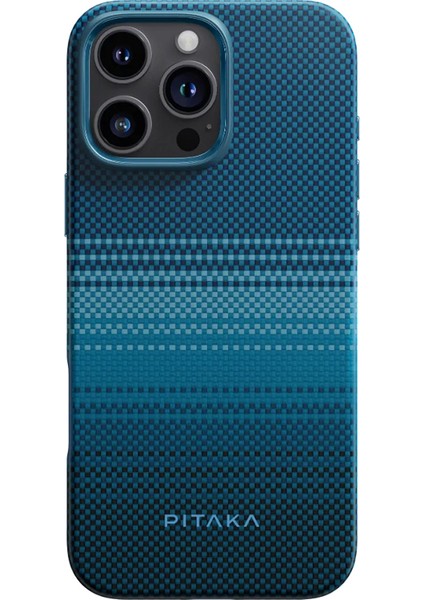 iPhone 16 Pro Max Kılıf Magsafeli Aramid Fiber Military-Grade Sunset-Moonrise Serisi Moonrise