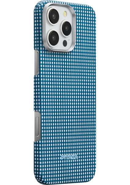 iPhone 16 Pro Max Kılıf Magsafe Özellikli Aramid Fiber Ultra-Slim Classic Serisi Ocean Blue fiyatları