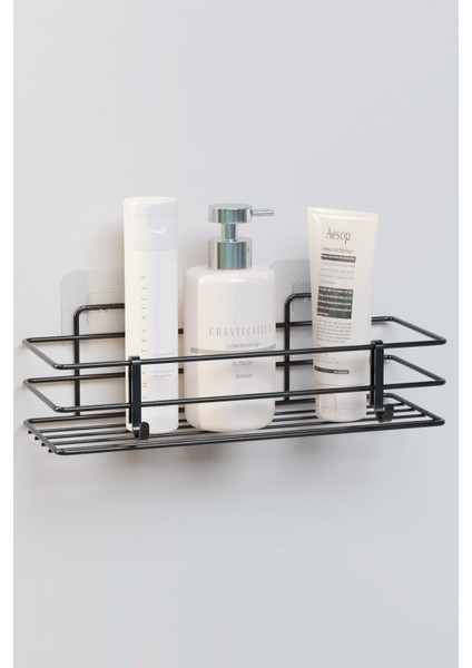 Tekno Trust Yapışkanlı Banyo Rafı Duş Şampuanlık Duvar Düzenleyici Organizer 1 Adet