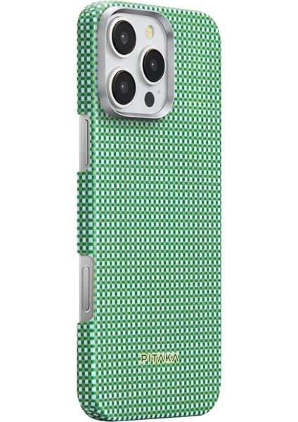 iPhone 16 Pro Kılıf Magsafe Özellikli Aramid Fiber Ultra-Slim Classic Serisi Forest Green fiyatları