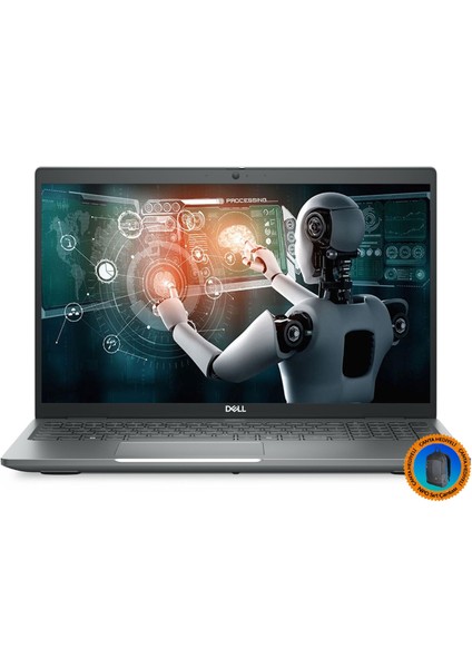 Precision M3591 XCTOP3591EMEA-VP05 Ultra7 165H 32GB 512SSD RTX1000 15.6" Fhd Freedos Dizüstü Iş İSTASYONU-CNT006
