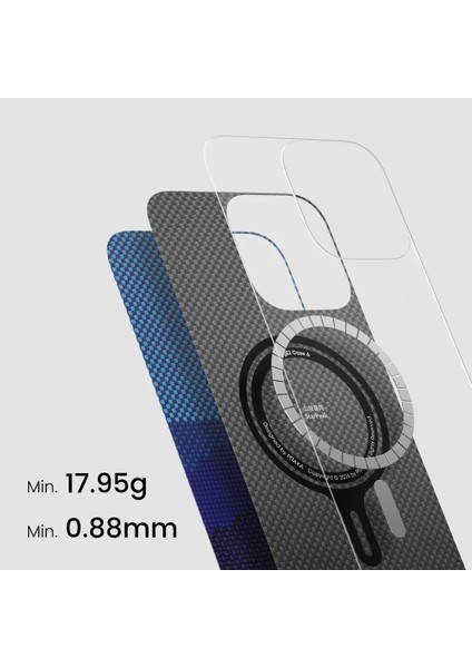 iPhone 16 Pro Max Kılıf Magsafeli Aramid Fiber Tactile Woven Starpeak Serisi Over The Horizon fırsatları