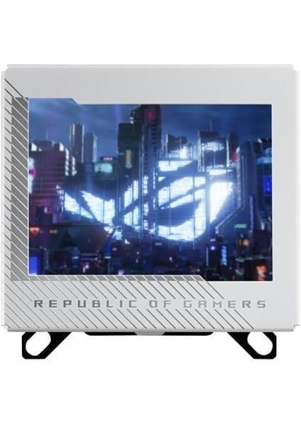 Rog Ryujın Iıı Wb Cpu Su Bloğu Tam Renkli 3.5" LCD Ekran Gömülü Vrm Fanı 178 Mikro Soğutma Kanadı ve Bakır Alaşımlı Soğuk Plaka Soğutma Teknolojisi Ile Asetek ve Rog Bağlantı Parçaları Beyaz