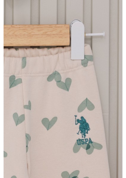 Us Polo Kız Bebek 2 Li Takım USB2170 Su Yeşili modelleri