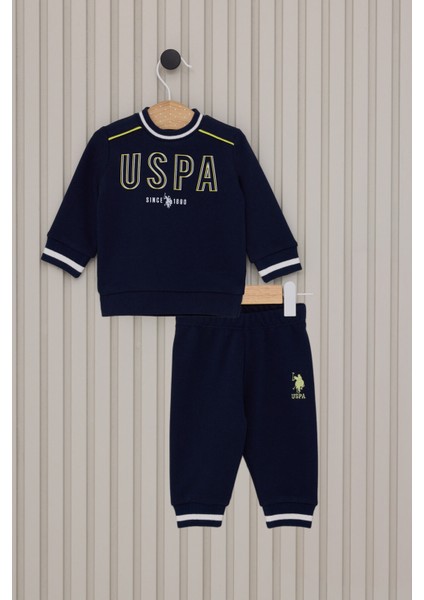Us Polo Erkek Bebek 2lı Takım Lacivert
