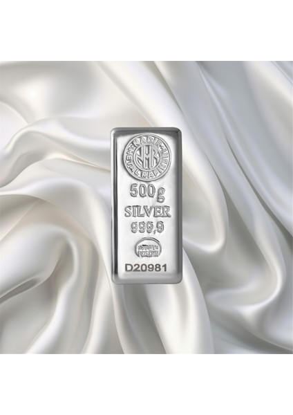 500 gr Nadir Gümüş Külçe