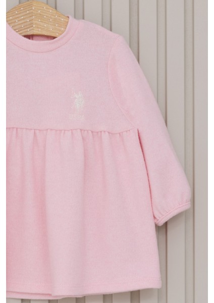 Kız Bebek Elbise USB2182 Açık Pembe fiyatları