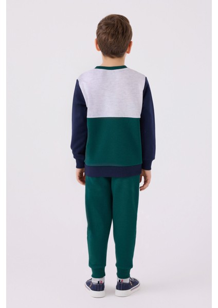 Us Polo Erkek Çocuk Eşofman Takımı US1922 Koyu Yeşil indirimleri