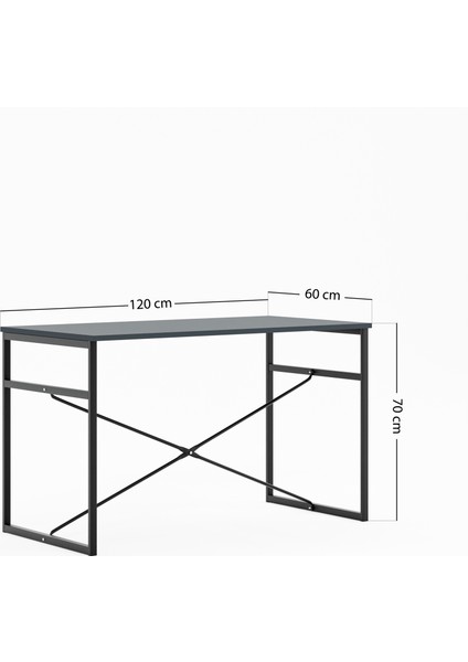 Masa Takımı Bench Bank Masa Seti 120X60 Masa Mutfak Masası Yemek Masası Füme 1553