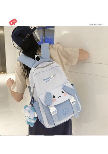 Kalınlaşmış Açık Eğlence Seyahat Sırt Çantası Kampüs Tarzı Basit Çift Sırt Çantası Yeni Yükseltilmiş Ilköğretim Okul Çantası (Yurt Dışından)