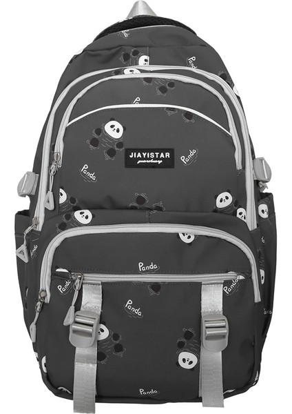 Yeni Stil Küçük Taze ve Sevimli Kız Okul Çantası Rahat Büyük Kapasiteli Baskılı Sırt Çantası Basit Yüksek Görünümlü Sırt Çantası (Yurt Dışından)