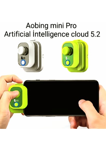 Aobing Mini Pro Yapay Zeka Desteği Sayesinde Elle Oynama Bluetooth Pubg Akıllı Makro Gamepad
