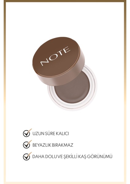 Brow Pomade Kalıcı Kaş Pomadı 01 Light Brown
