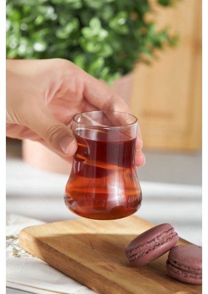 Şık ve Hafif 155 ml Tek Kişilik Cam Çay Bardağı, Modern Tasarım fiyatları