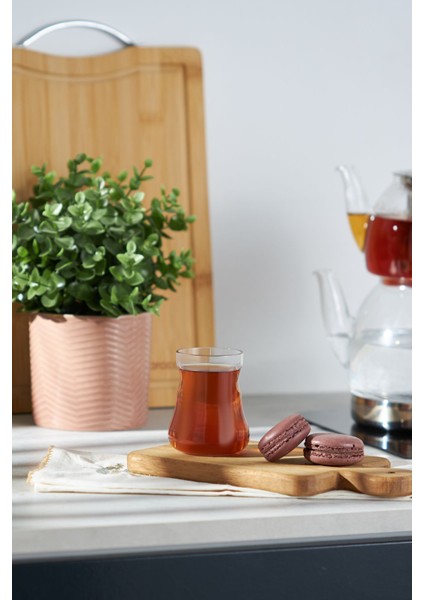 Şık ve Hafif 155 ml Tek Kişilik Cam Çay Bardağı, Modern Tasarım indirimleri