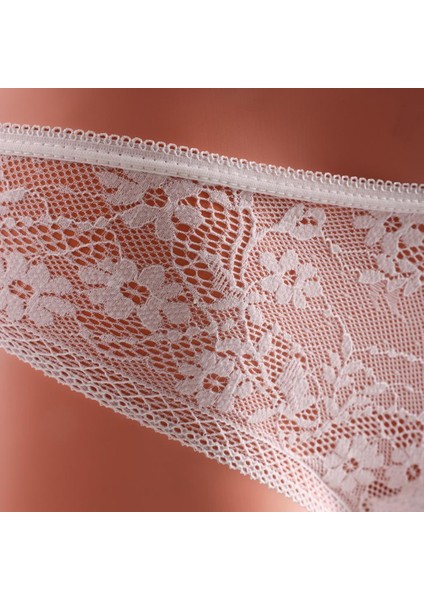 Dantelli Pamuk Kadın Külot, Beyaz modelleri