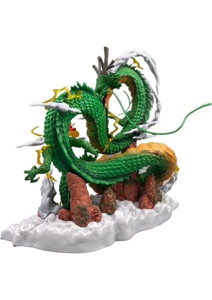 Dragon Ball Shenron ve Goku Jr. Heykeli Model Figürleri (Yurt Dışından)