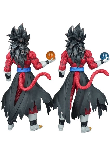 Dragon Ball Süper Saiyan Süper 4 Sun Wukong Şekil Modeli Süsleme (Yurt Dışından) modelleri