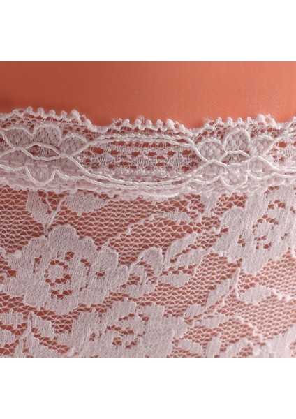 Dantelli Pamuk Kadın Külot, Açık Toz Pembe modelleri