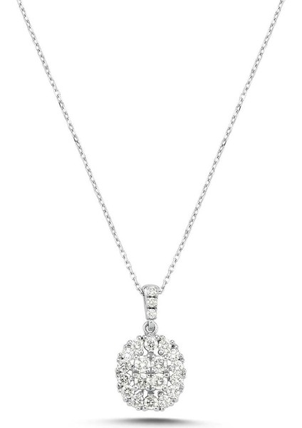 0,63 Karat Pırlanta Kolye